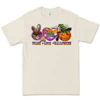 Bone peace love halloween Premium Tee - BarkalooDesign