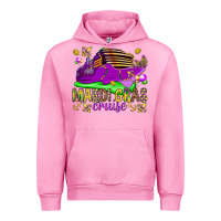 Fuchsia Pink Mardi Gras cruise Urban Hoodie - NancyCooperArtShop