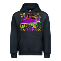 Navy Mardi Gras cruise Urban Hoodie - NancyCooperArtShop