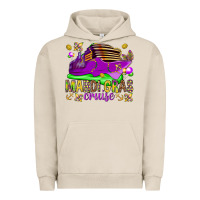 Pigment French Oak Mardi Gras cruise Urban Hoodie - NancyCooperArtShop