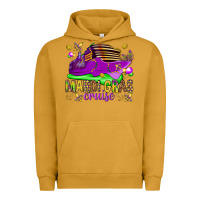 Pigment Peanut Butter Mardi Gras cruise Urban Hoodie - NancyCooperArtShop