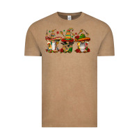 Vintage Coffee mexican gnomies Vintage Tee - FaDigitalArtStudio