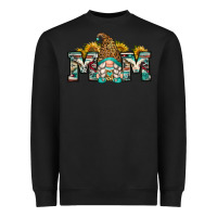 Black mom gnome Heavyweight Sweatshirt - Zillion Design Studio