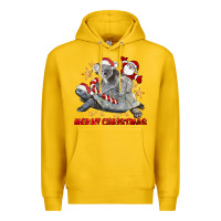 Lemon Merry Christmas Tortoise And Koala Premium Hoodie - LillyAllenDesigns