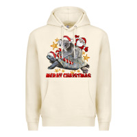Tofu Merry Christmas Tortoise And Koala Premium Hoodie - LillyAllenDesigns
