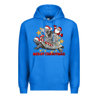 True Royal Merry Christmas Tortoise And Koala Premium Hoodie - LillyAllenDesigns
