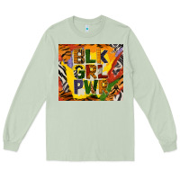 Matcha black girl power tumbler Long Sleeve Tee - BundleAndBundleShop