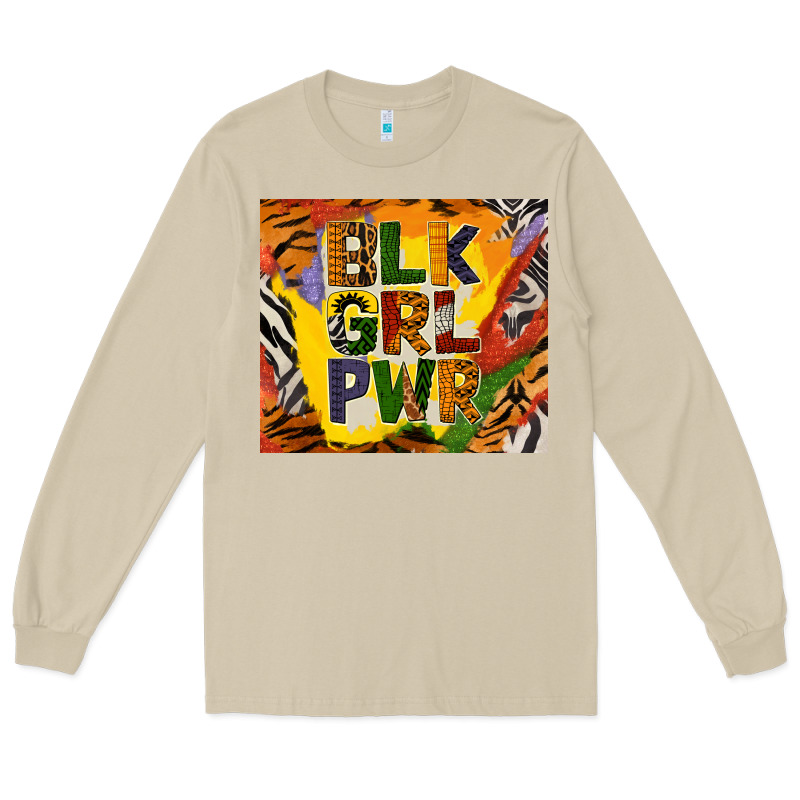 Black Girl Power Tumbler Long Sleeve Tee by BundleAndBundleShop | Teevron