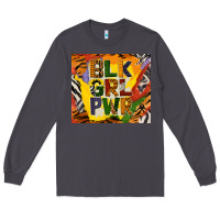 Smoke black girl power tumbler Long Sleeve Tee - BundleAndBundleShop