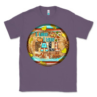 Lavender i think i love fall most of all Classic Tee - BundleAndBundleShop