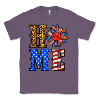 Lavender 4th of july home Classic Tee - BundleAndBundleShop