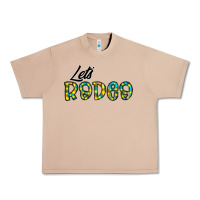 Burro let's rodeo Urban Heavy Tee - CowhideDigitalArt