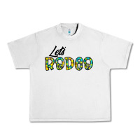 Lunar Rock let's rodeo Urban Heavy Tee - CowhideDigitalArt