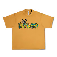 Peanut Butter let's rodeo Urban Heavy Tee - CowhideDigitalArt