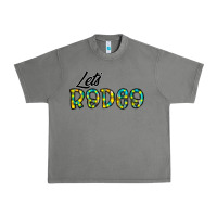 Tornado let's rodeo Urban Heavy Tee - CowhideDigitalArt