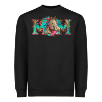 Black mom horse Heavyweight Sweatshirt - Zillion Design Studio