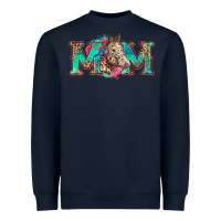 Navy mom horse Heavyweight Sweatshirt - Zillion Design Studio