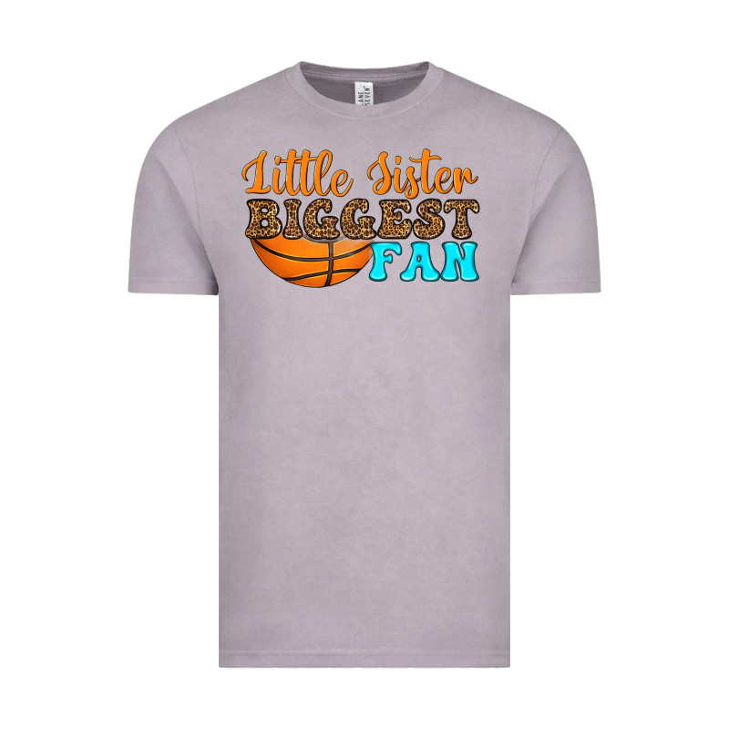 Little Sister Biggest Fan Vintage Tee by HRA Design Shop | Teevron