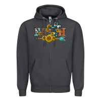 Smoke western faith arrow sunflowers Zipper Hoodie - BarkalooDesign