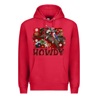 Cardinal rodeo christmas howdy Premium Hoodie - AdoDesignShop