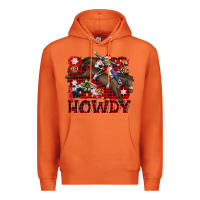 Carrot rodeo christmas howdy Premium Hoodie - AdoDesignShop