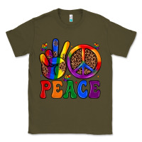 Army Green peace Classic Tee - JahusDesignShop