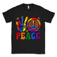 Black peace Classic Tee - JahusDesignShop