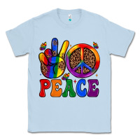 Dusty Blue peace Classic Tee - JahusDesignShop