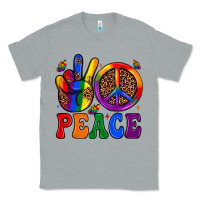 Heather Grey peace Classic Tee - JahusDesignShop