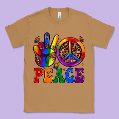 Peace Classic Tee Designed By Jahusdesignshop