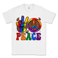 White peace Classic Tee - JahusDesignShop