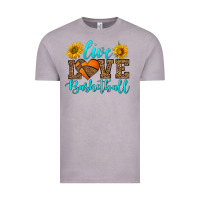 Vintage Zinc live love basketball Vintage Tee - HRA Design Shop