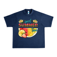 Navy sweet summer time Urban Heavy Tee - HRA Design Shop