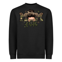 Black mom of both boys messy bun Heavyweight Sweatshirt - Zillion Design Studio