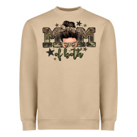 Mushroom mom of both boys messy bun Heavyweight Sweatshirt - Zillion Design Studio