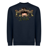 Navy mom of both boys messy bun Heavyweight Sweatshirt - Zillion Design Studio