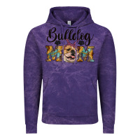 Cloud Purple western bulldog mom Vintage Hoodie - RanaPortraitStore