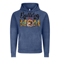 Vintage Denim western bulldog mom Vintage Hoodie - RanaPortraitStore
