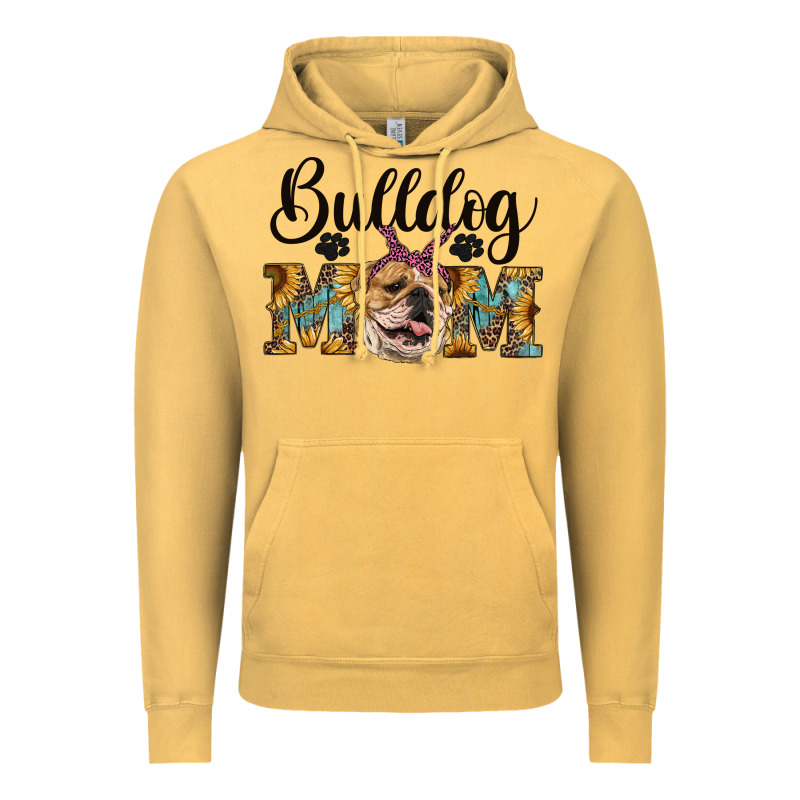 Western Bulldog Mom Vintage Hoodie by RanaPortraitStore | Teevron