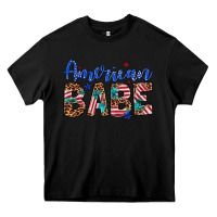 Black american babe Heavy Core Tee - Artiststas