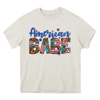 Cream american babe Heavy Core Tee - Artiststas