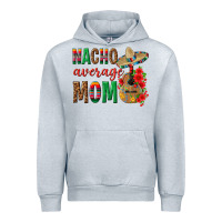 Heather Grey Nacho Average Mom Urban Hoodie - texasbilliewilder