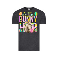 Vintage Black Do the bunny hop Easter Day Vintage Tee - Neo Western