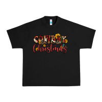 Black cowboy christmas Urban Heavy Tee - FaDigitalArtStudio