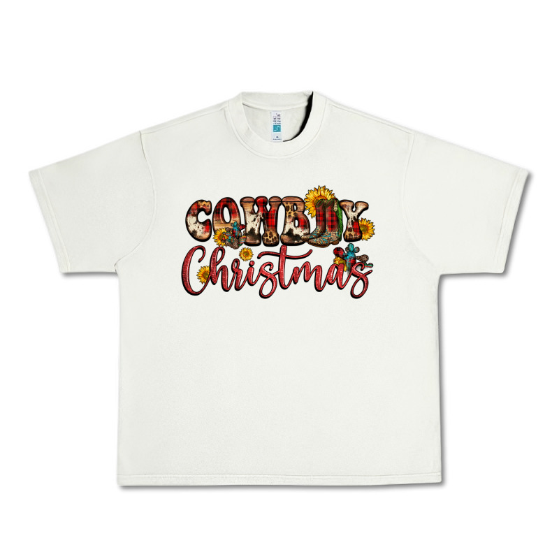 Cowboy Christmas Urban Heavy Tee by FaDigitalArtStudio | Teevron