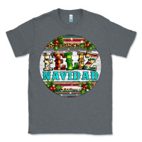 Charcoal Heather Christmas feliz navidad Classic Tee - Artiststas
