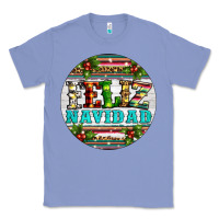 Colony Blue Christmas feliz navidad Classic Tee - Artiststas