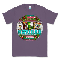 Lavender Christmas feliz navidad Classic Tee - Artiststas