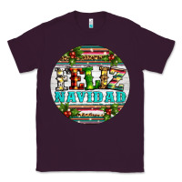 Plum Christmas feliz navidad Classic Tee - Artiststas