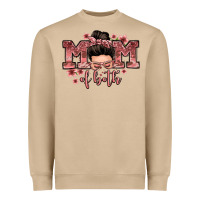 Mushroom mom of both messy bun Heavyweight Sweatshirt - Zillion Design Studio
